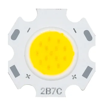 10pcs 3W 5W 7W 10W LED източник чип висока мощност LED COB страна 11mm или 20mm крушка светлина лампа прожектор надолу светлина лампи бял