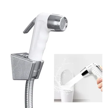 1 комплект тоалетна пръскачка тоалетна спрей пистолет докинг душ глава ръчна дюза за измиване на тялото тоалетна пръскачка
