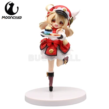 16cm Genshin въздействие аниме фигура Клее фигурка Kawaii кукла сладко момиче PVC колекционерска бюро декорация статуя модел детска играчка подарък