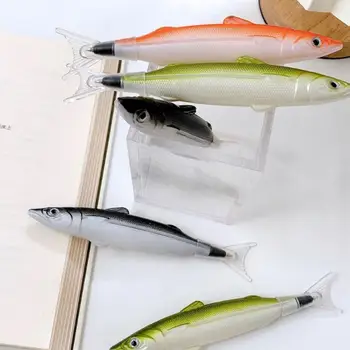 1pc Случайни творчески Забавни Симулация Океанска риба химикалка 0.5mm мастило писалка студенти писане канцеларски материали училище офис консумативи