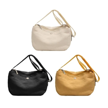 2023 Нова модна чанта CanvasTravel чанта за рамо чанти за момиче жени Crossbody чанти голям капацитет чанта за носене дама