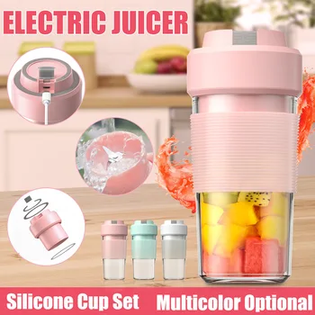 300ml преносима електрическа сокоизстисквачка машина USB смути миксер мини кухненски робот лична чаша сок