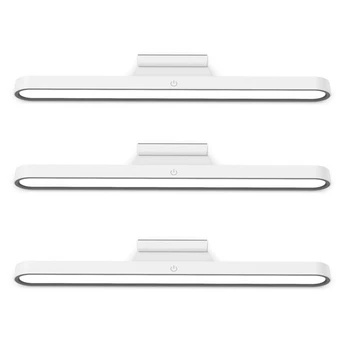 3X безжична LED стена четене светлина стик на двуетажно димиране контактни светлини таблата лепило лампа за грим огледало бяло