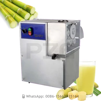4 ролки екстрактор захарна тръстика сокоизстисквачка електрическа захарна тръстика мелница машина голям 400W захарна тръстика