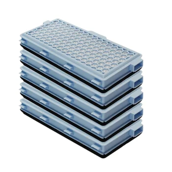 5 пакет HEPA филтри за Miele AirClean SF-HA 50 филтри модели S4, S5, S6, S8, S8000, S6000, S5000, S4000, S8999, S5999