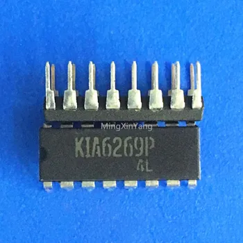 5PCS KIA6269P DIP-16 Двутонен честотен усилвател на мощност IC
