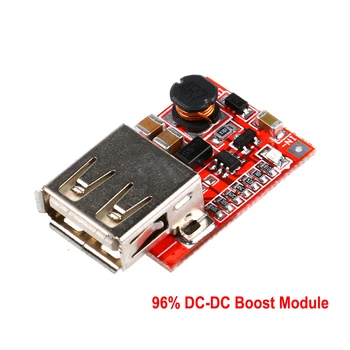 96% DC-DC DC модул за усилване 3V до 5V 1A Boost Board Circuit IPhone 3W QS-0305