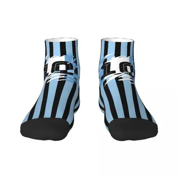 Argentina Soccer Legend Maradona мъжки чорапи екипажа унисекс сладък 3D печат рокля чорапи