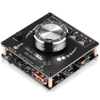 Bluetooth усилвател съвет Hifi стерео 2.0 2X50W аудио усилвател модул TPA3116D2 цифров усилвател на мощност Bluetooth 5.0