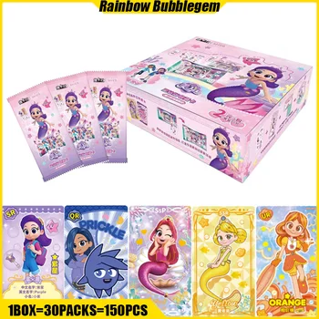 Card.fun Rainbow Bubblegem карти Аниме карти за игра Mistery Box настолни игри Бустер кутия играчки Подаръци за рожден ден за момчета и момичета