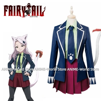 Fairy Tail Final Season Carla Human Form Cosplay костюм костюм униформа яке Топ Хелоуин карнавални костюми за жени момичета