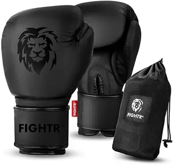 FIGHTR® Боксови ръкавици от естествена кожа | Мъже и жени | за бокс, ММА, муай тай, кикбокс и бойни изкуства 10 1