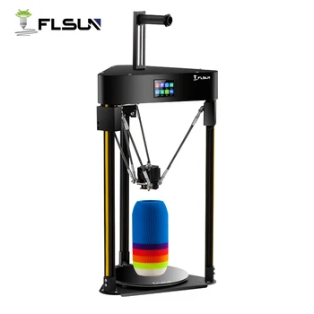 Flsun Q5 Delta 3D принтер d200 * 200mm Автоматично изравняване Предварително сглобяване TFT 32bits Board 3D принтер