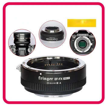 Fringer EF-FX PRO II адаптер за обектив EF-FX II за обектив Canon EF към адаптер за автофокус Fujifilm съвместим Fujifilm X-H X-T X-PRO