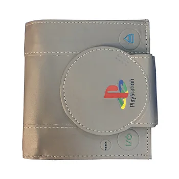 Game Playstation4 монета джоб карикатура портфейл с притежател на карта момчета момичета мода кратко чантата игра конзола модел портфейл