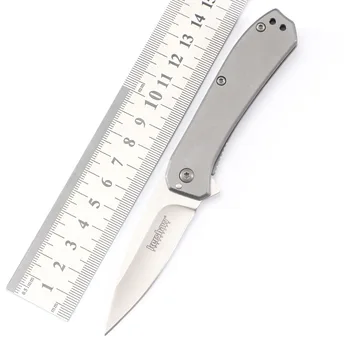 Kershaw 3870 Сгъваем нож 8CR13 Острие стоманена дръжка джоб Открит къмпинг оцеляване лов тактически плодове ножове CED инструменти