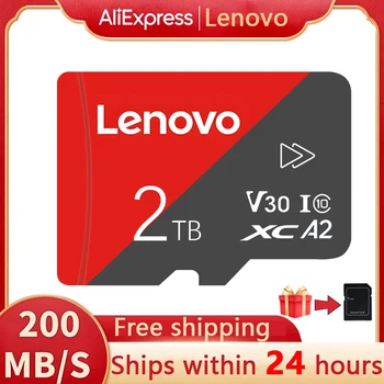 Lenovo SD / TF флаш карта с памет 2TB Micro TF / SD карта 128GB мини SD карта 1TB 512GB TF флаш карта с памет за Nintendo Switch