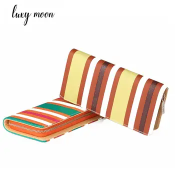 LUXY MOON раиран портфейл мода дъга цвят чантата съединители високо качество евтини портфейли талията съединител вечерни чанти 5 цвята