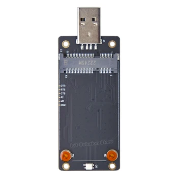 MiniPCIe Mini PCIe към USB 4G LTE WiFi модул адаптер платка с държач за нано SIM карта
