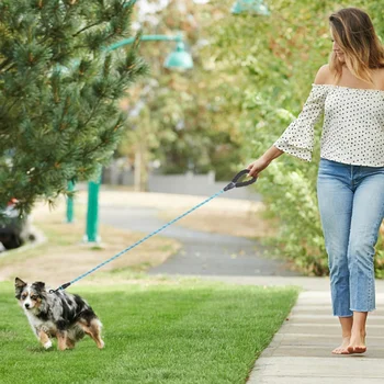 Nylon Dog Harness каишка за средни големи кучета води обучение за домашни любимци Безопасност на ходенето Планинско катерене Куче каишка Консумативи за домашни любимци