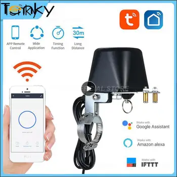 Smartlife Automation Skits Газов клапан Smart House Water Valve Tuya Smart Assistant Таймер за обратно броене Wifi