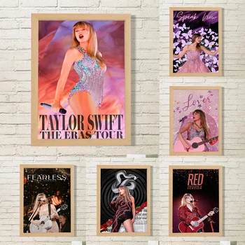 The Ears Tour плакат T-Taylors-Swift известен певец стена декорация за декорация на дома поп музика горещ албум декоративна живопис
