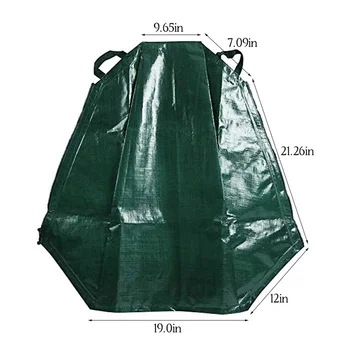 Tree поливане чанта 20 галон бавно освобождаване PE капково напояване торбичка за градина озеленяване плодово дърво