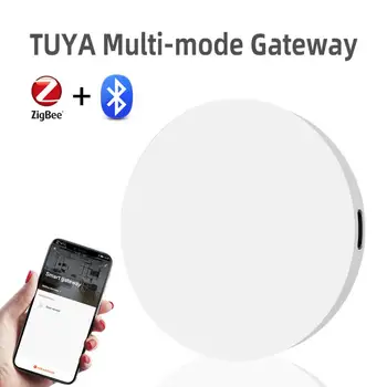 Tuya Smart Gateway Hub Multi-model Smart Home Bridge WiFi ZigBee APP Безжично дистанционно управление Alexa