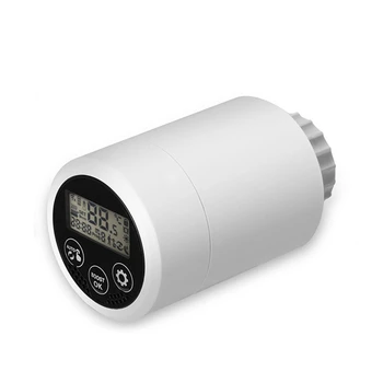 Tuya Zigbee 3.0 Термостат радиатор клапан Интелигентен термостатичен вентил за Alexa Google Home Gateway
