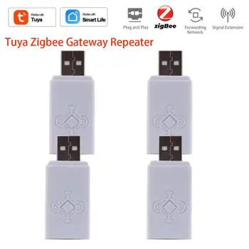 Tuya ZigBee сигнал ретранслатор USB сигнал усилвател удължител интелигентен дом автоматизация устройство работа с Zigbee шлюз за интелигентен живот