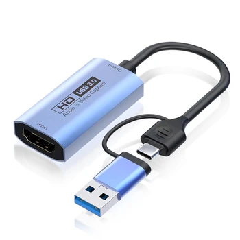 USB аудио видео карта за заснемане HD Capture Card Game Live Recording Video Collector