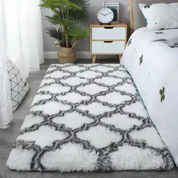 W4941 Модерен минималистичен килим, домашен килим за спалня