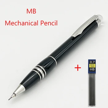 YAMALANG MB механичен молив черна смола офис класически канцеларски материали със сериен номер и пълнител