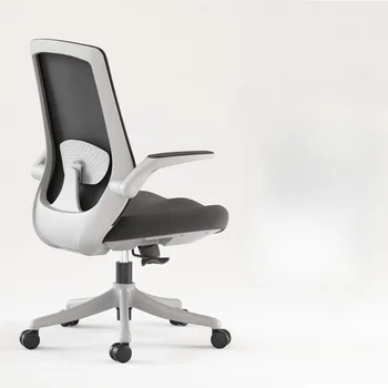 Акцент въртящ офис стол бюро удобен ръка високо обратно мързелив проучване стол работа фотьойл дизайнер Silla де Oficina стая мебели