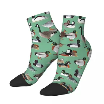 Американски колоритен стадо птица животински глезена чорапи мъжки жени зимни чорапи хип-хоп