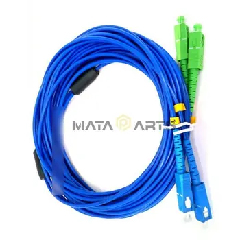 Брониран кабел SC/UPC-SC/APC Single-Mode 9/125 Duplex Fiber Optic Patch Cord 30M