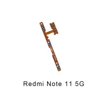 Бутон за сила на звука за Redmi Note 11 4G 5G 11 Pro 11E Pro 11SE 11T Pro Plus Flex кабел Звуков бутон Power Swith On Off Off Key