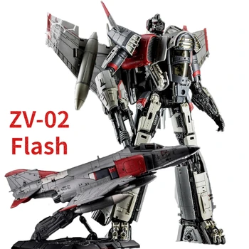в наличност Трансформация ZETA ZV02 Blitzwing zv-02 Flash 2.0 Fix версия робот Играчка действие фигури подарък колекция