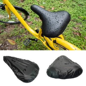 Велосипеди седло дъжд покритие велосипеди възглавница PVC водоустойчив седалка капак гореща преса велосипеди дъжд покритие