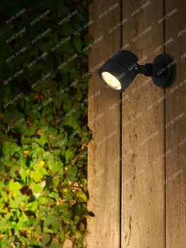 Външни водоустойчиви дървета Подсветена лампа Пейзаж Двор Открит прожектор Градинска морава