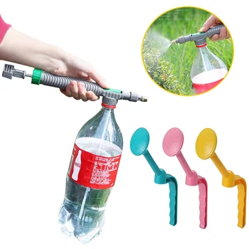 градинска пръскачка за поливане Ръчна пръскачка за въздушна помпа с високо налягане Регулируема дюза за пръскане на бутилка за напитки Инструменти за селското стопанство