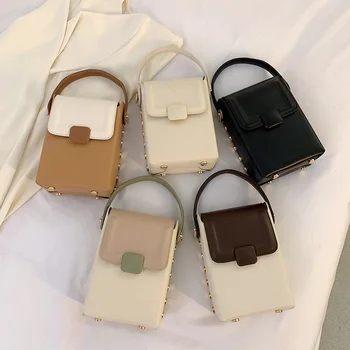 Дамска чанта Марка чанти Дизайнерска модна чанта Чанти за мобилен телефон Чанти Crossbody чанти Ежедневни дами Flap чанта за рамо Женски PU кожа