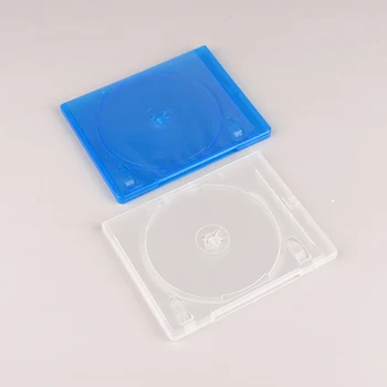 Двойна CD DVD дискове Кутия за съхранение Cover CD Game Case Защитна кутия, съвместима за Ps5 / Ps4 Game Disk Holder Disk Case