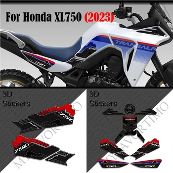 За Honda XL750 XL 750 Transalp мотоциклет резервоар коляното подложка дръжки стикери стикери протектор газ мазут комплект 2023