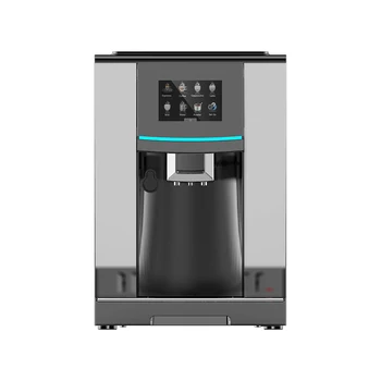 Кафе машина Интегрирана система за пяна на мляко от предварително смлян или цял боб Цифрова напълно автоматична кафемашина за капучино