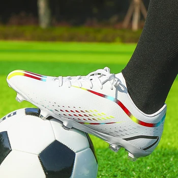 Качество 2023 Нови футболни обувки за мъже Футболни обувки Детски маратонки Футзал Тренировъчна обувка Летни момчета Момичета Тийнейджъри Жени