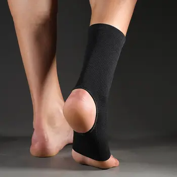 Компресия чорапи дишаща мрежа глезена подкрепа спортни защитни съоръжения компресия найлон каишка колан глезена скоба защитни