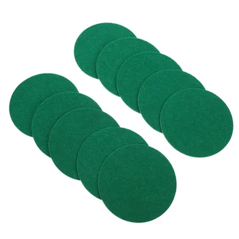 Лепенки за въздушен хокей Аксесоари за фланелети за въздушен хокей Фланели за вата Издръжлив зелен филц Части за въздушен хокей Батиращи лепенки