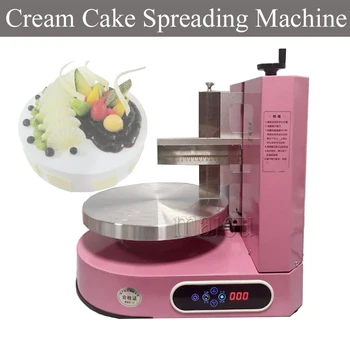 Машина за разпръскване на торти Машина за разпръскване на крем за хлебни изделия Машина за изглаждане на крем за хляб Машина за пълнене с електрическо покритие