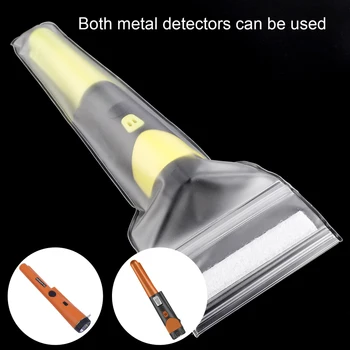  метален детектор водоустойчива чанта прозрачна бяла PP търсене на съкровища Аксесоари за инструменти за откриване